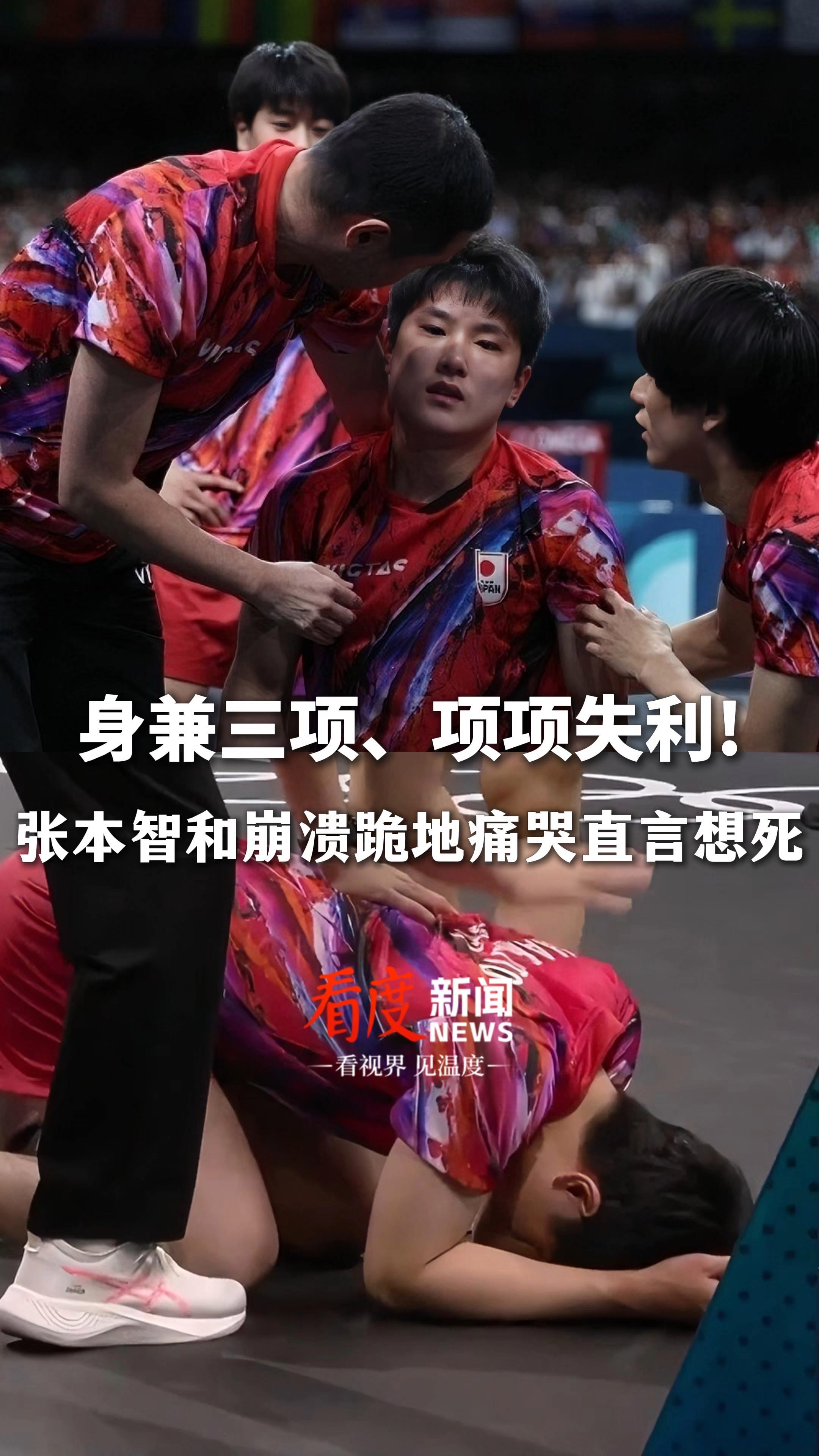 波兰乒乓球队绝杀德国乒乓球队，张本智和高光表现