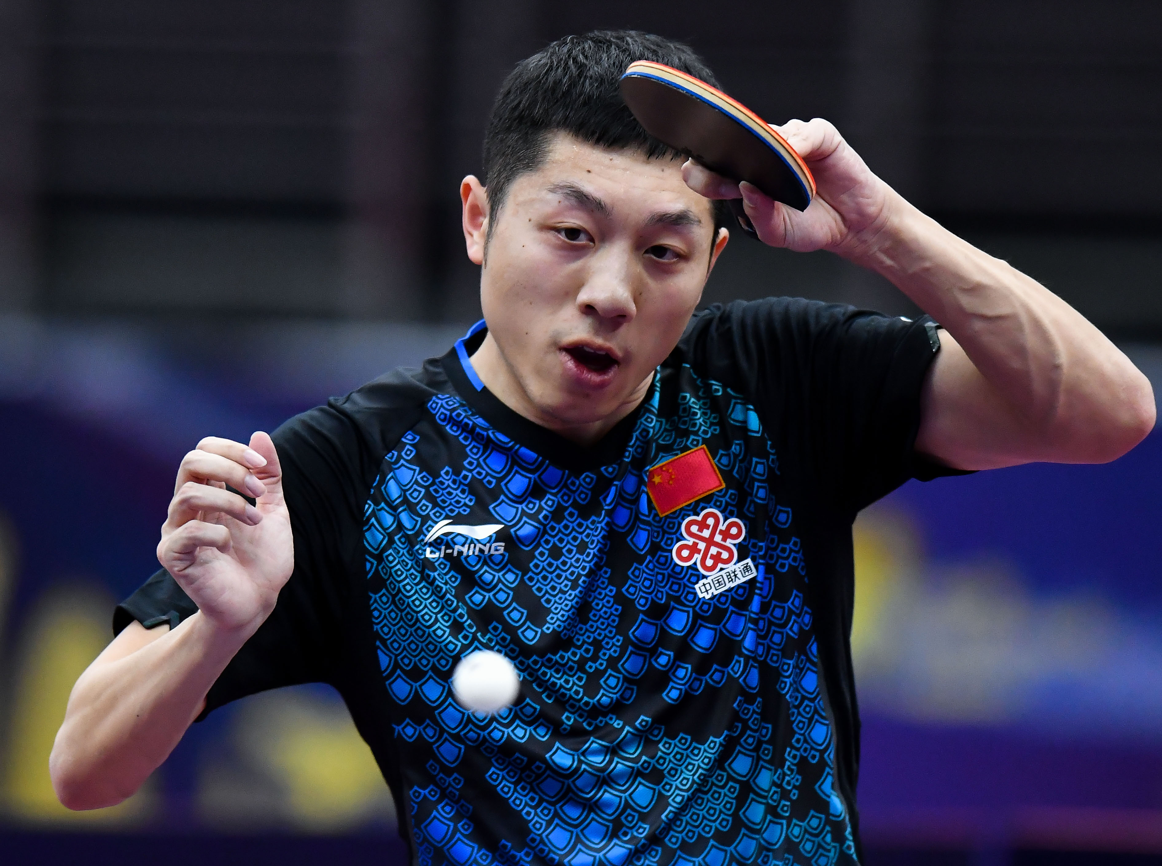 法国乒乓球队力克韩国乒乓球队，许昕绝境逆转