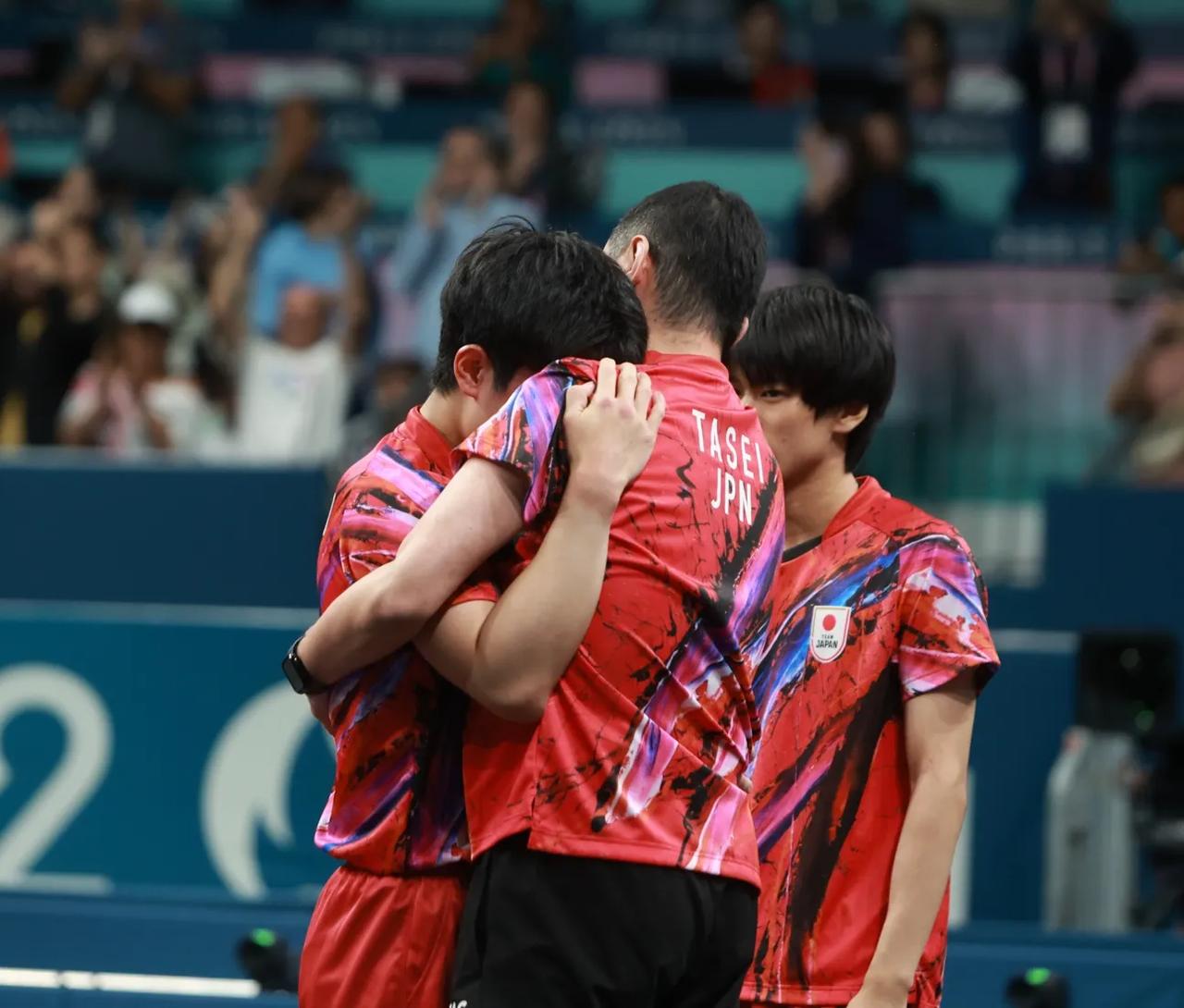 法国队完胜奥地利队，张本智和扛起全队